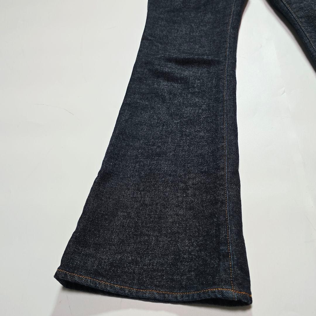 ​【日本製・美品】MOUSSY マウジー MVS FLARE 23インチ　濃紺