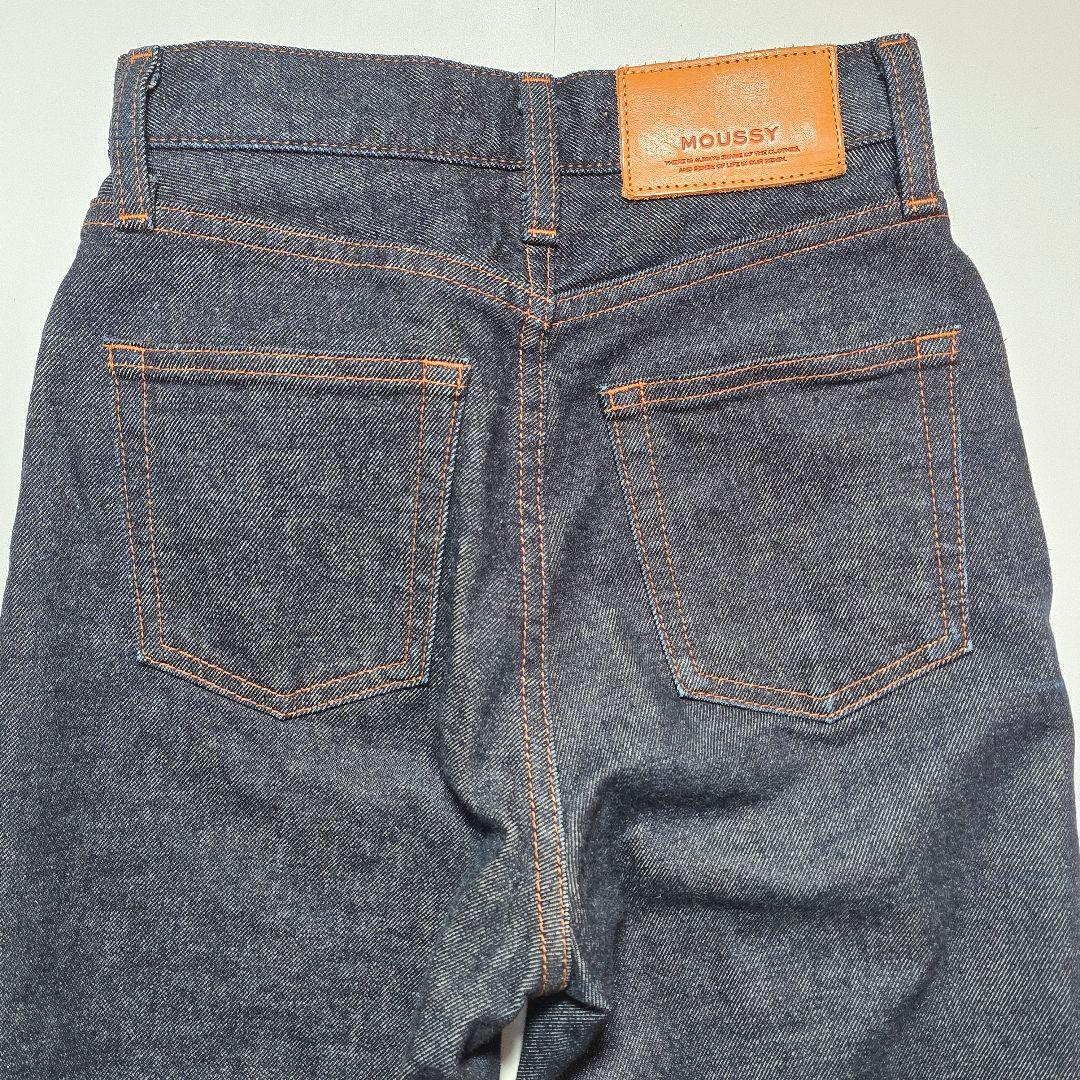 ​【日本製・美品】MOUSSY マウジー MVS FLARE 23インチ　濃紺