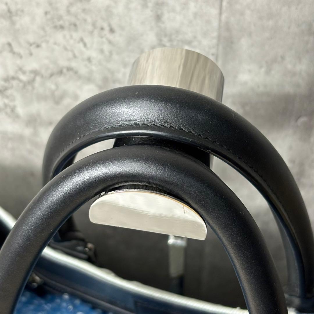 DOLCE&GABBANA デニム ロゴエンブロイダリー トートバッグ 2way