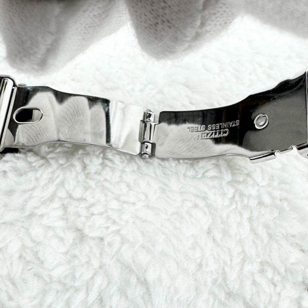 【極美品】シチズン　ラウンドクロノエコドライブ　BL5496-96L ブルー