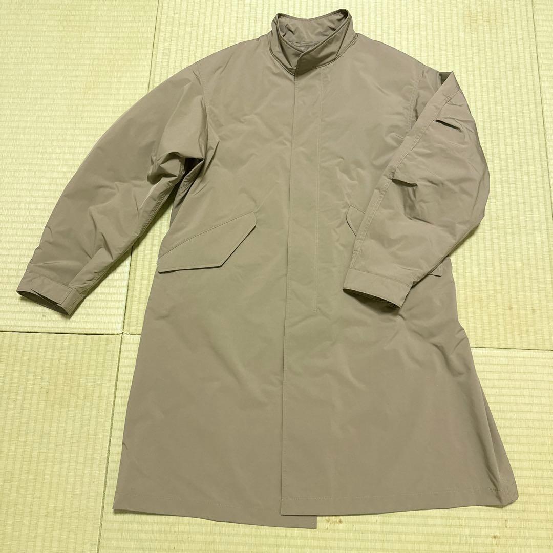 ユニクロ ウインドプルーフ 2WAY コート ブラウン Mサイズ 撥水 男女兼用