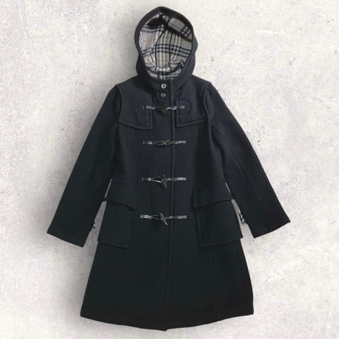 【happy_0930様】BURBERRY ✨ダッフルコート　ダブルフェイス 黒