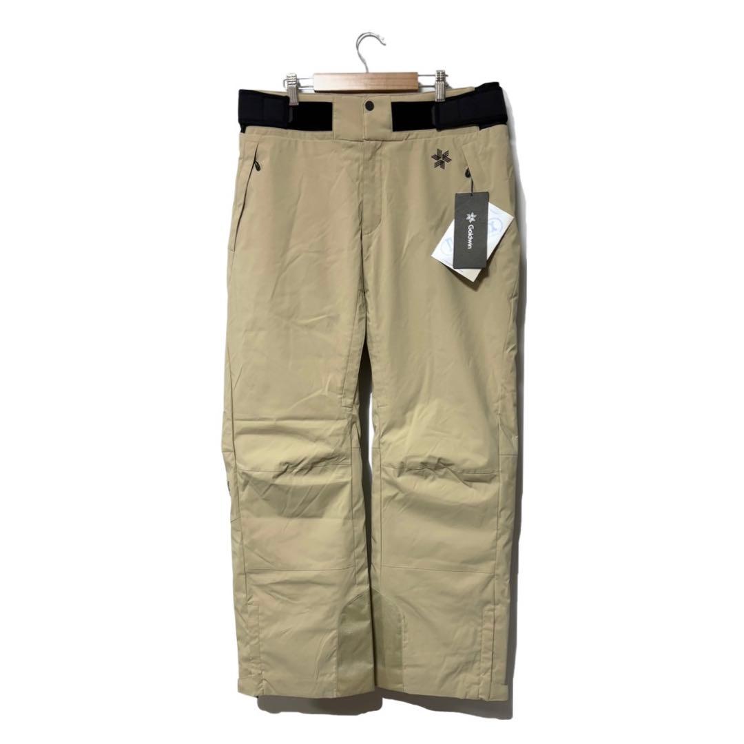 新品 ゴールドウィン G-ソリッド カラー ワイドパンツ サンドベージュ XL