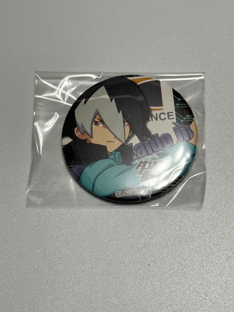 ダンボール戦機　ドでか缶バッジ　海道ジン