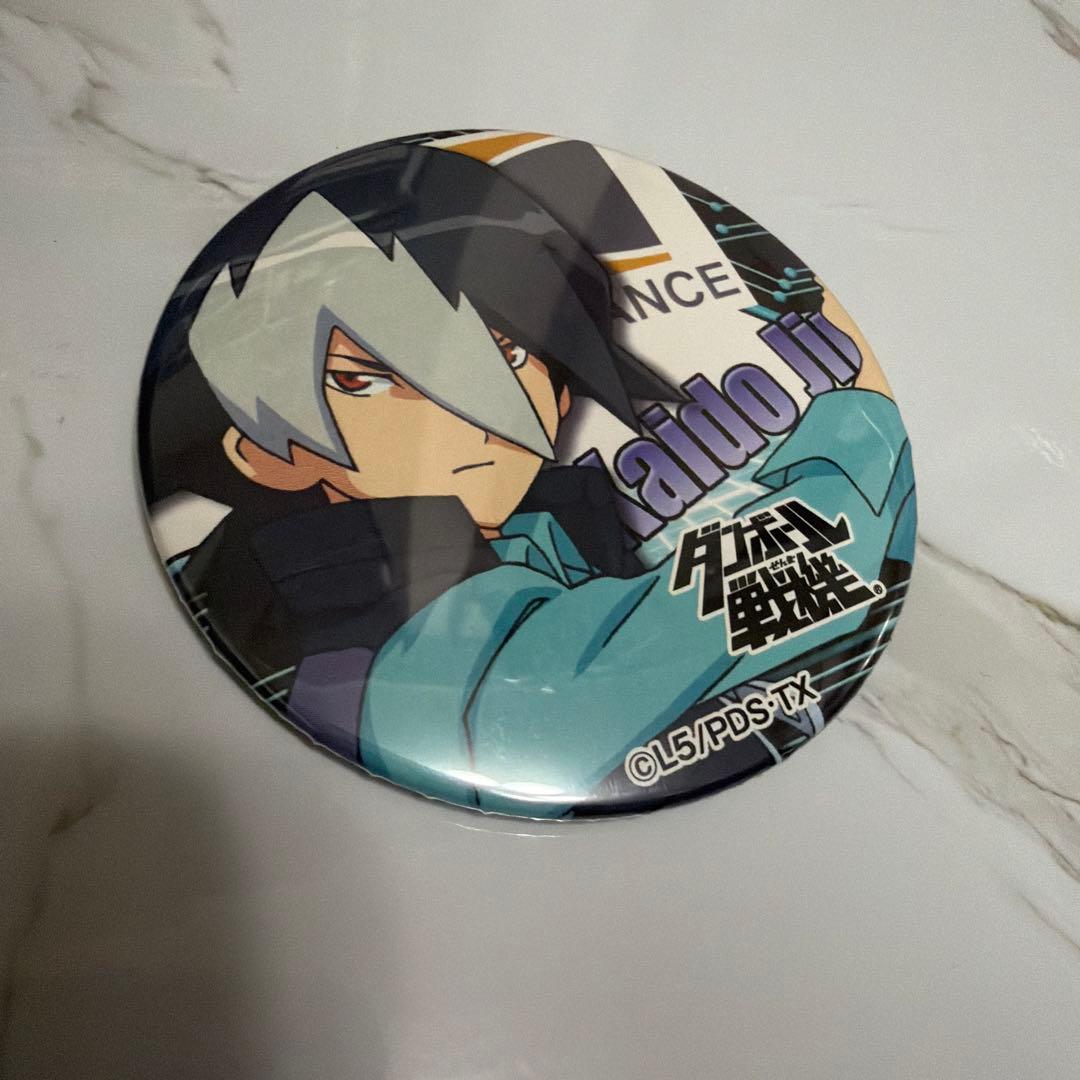 ダンボール戦機　ドでか缶バッジ　海道ジン