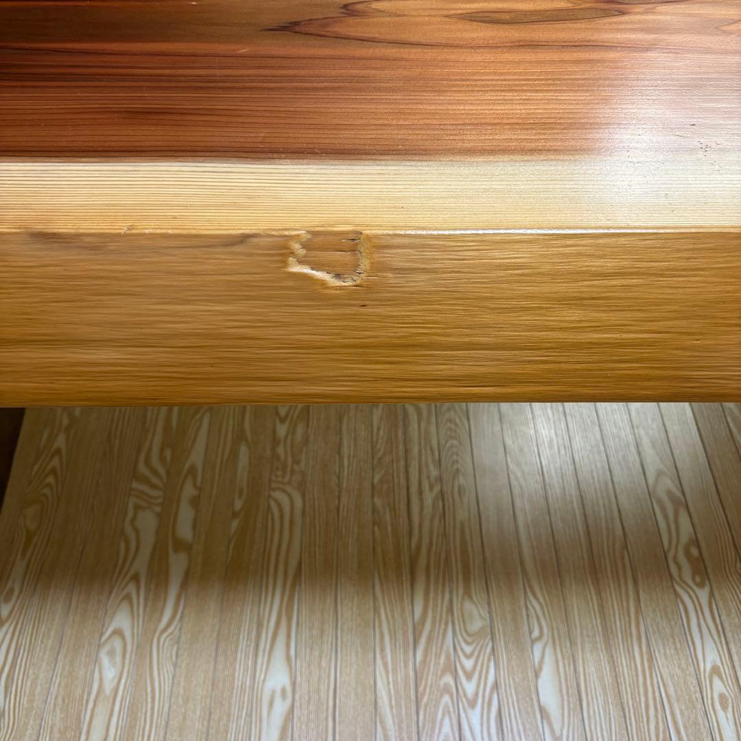 一枚板　テーブル　無垢材　杉