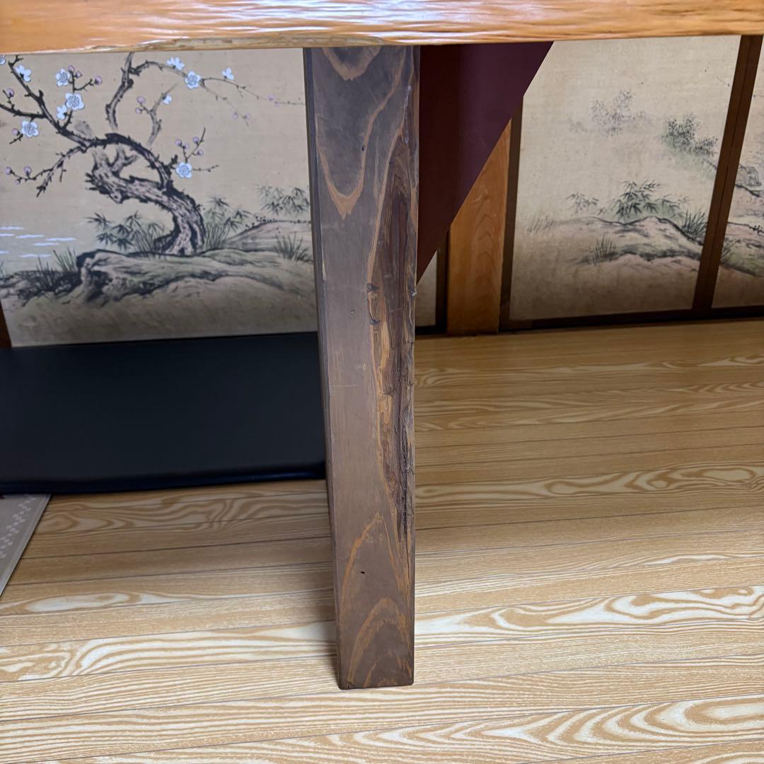 一枚板　テーブル　無垢材　杉