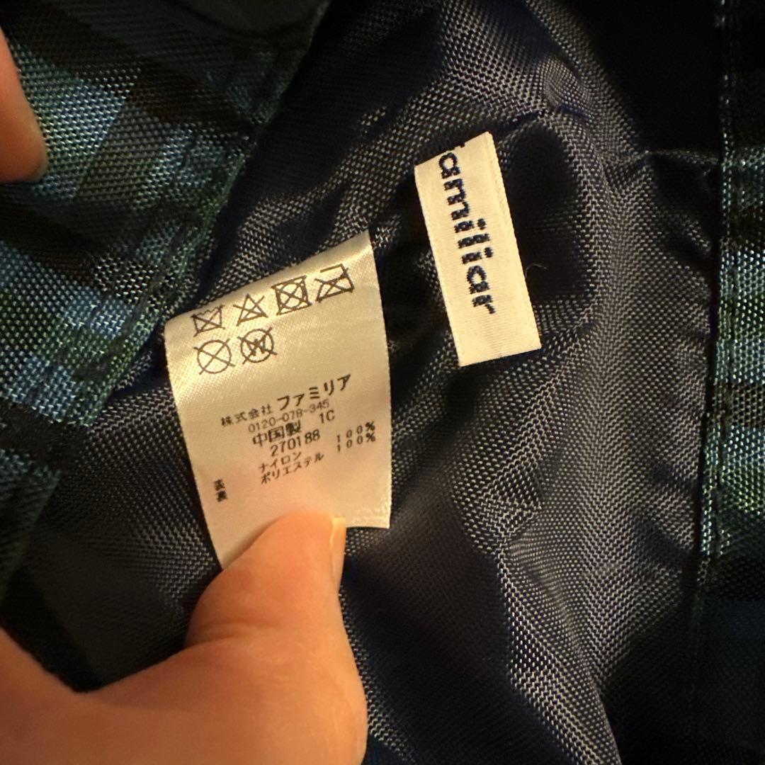 ファミリア レッスンバッグ トートバッグ 手提げ袋