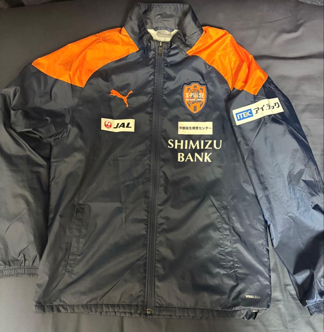 清水エスパルス　ウィンドブレーカー　ウーブンフルジャケット　Lサイズ