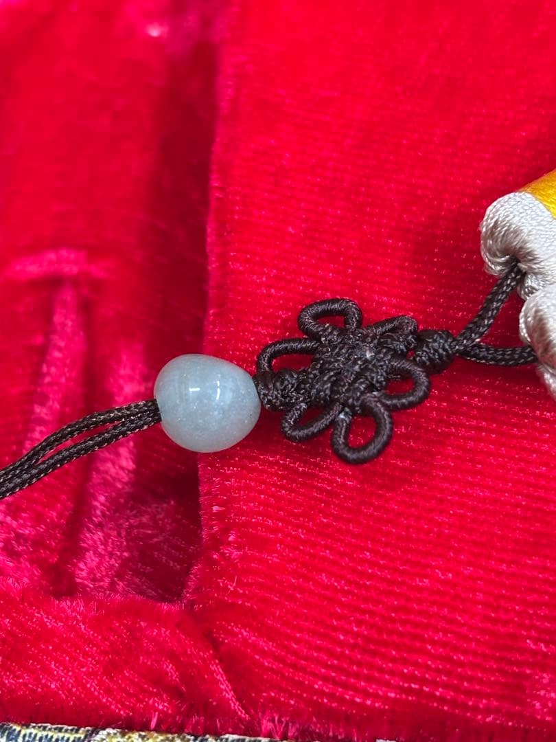 中国美術 唐木造 白檀透彫刻 翡翠 軍配型硯屏 団扇　唐物