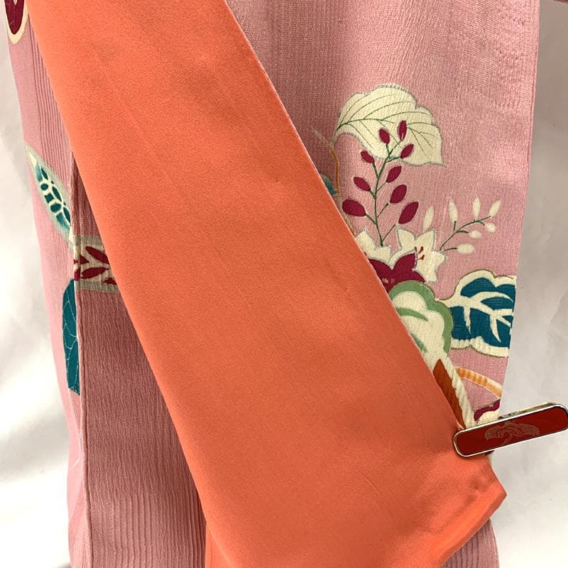 601aj61□ジュニア着物 アンティーク ハーフ成人式 卒業式 十三参り□良好