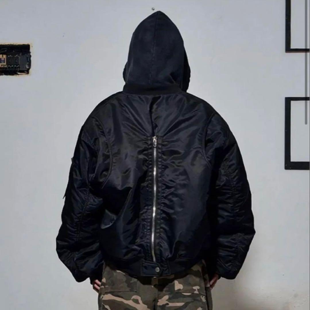 SUNDAYOFFCLUB MA-1 ボンバー ジャケット　2