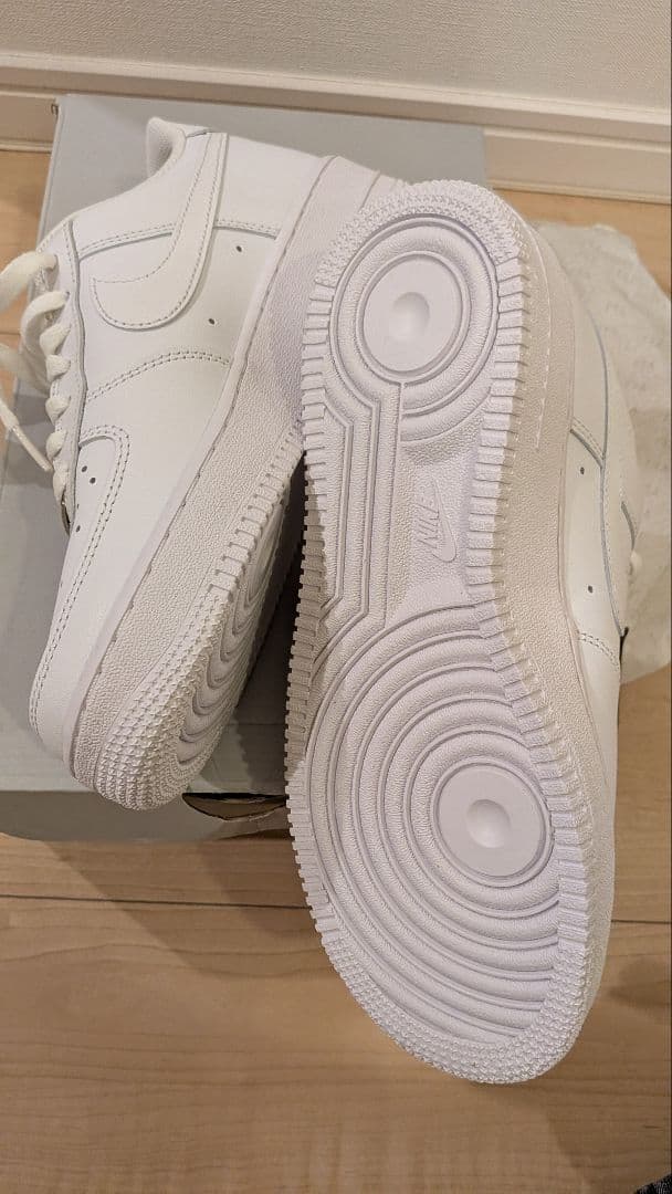 新品　タグ付き　NIKE Airforce 1 24.5cm 白