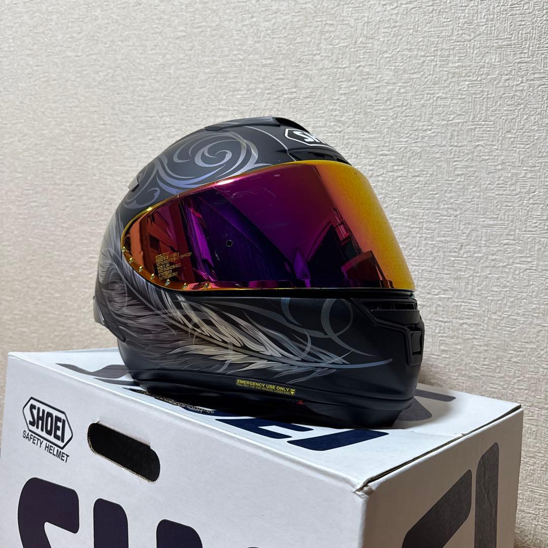 SHOEI X-14 KUJAKU ブラック/シルバー 廃盤