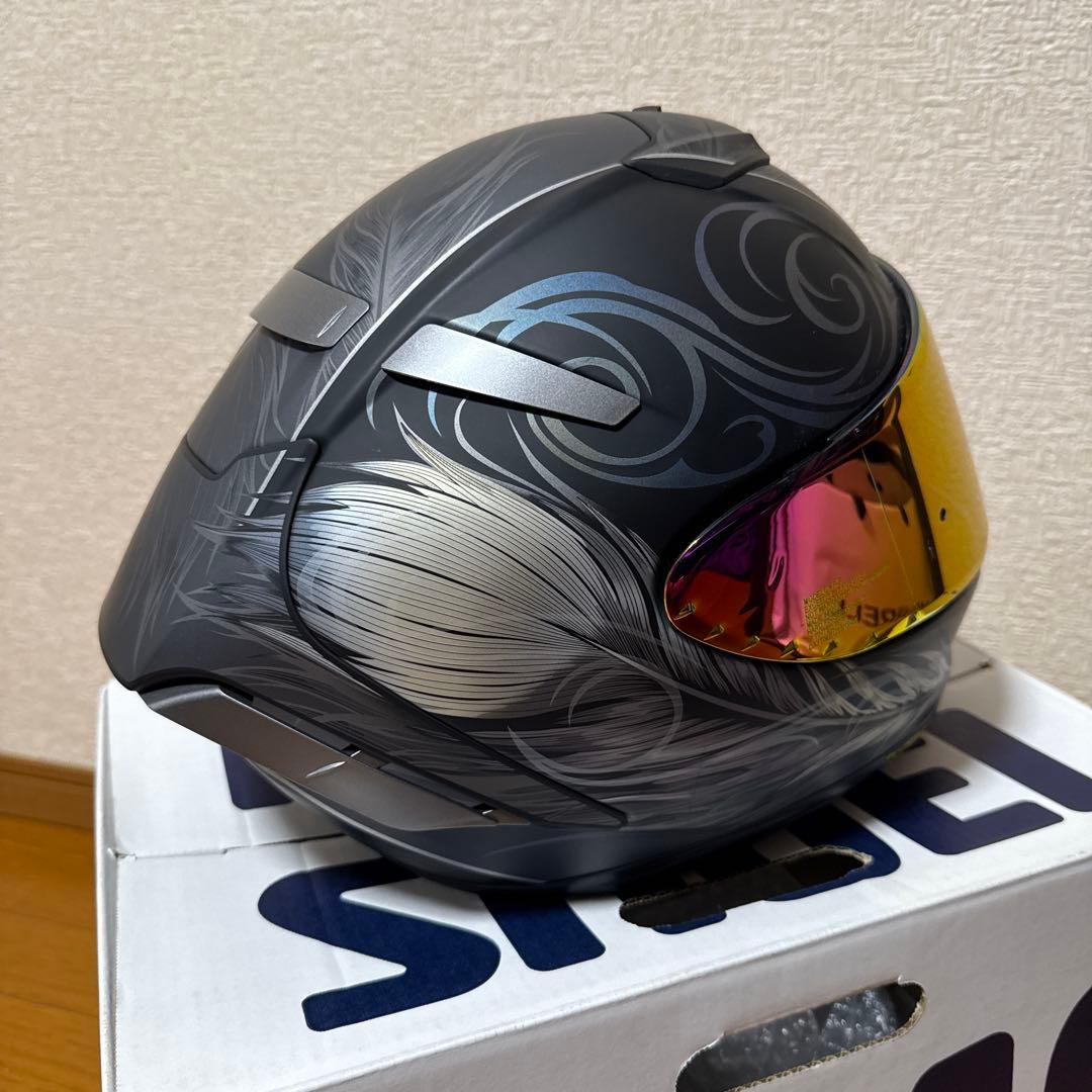 SHOEI X-14 KUJAKU ブラック/シルバー 廃盤