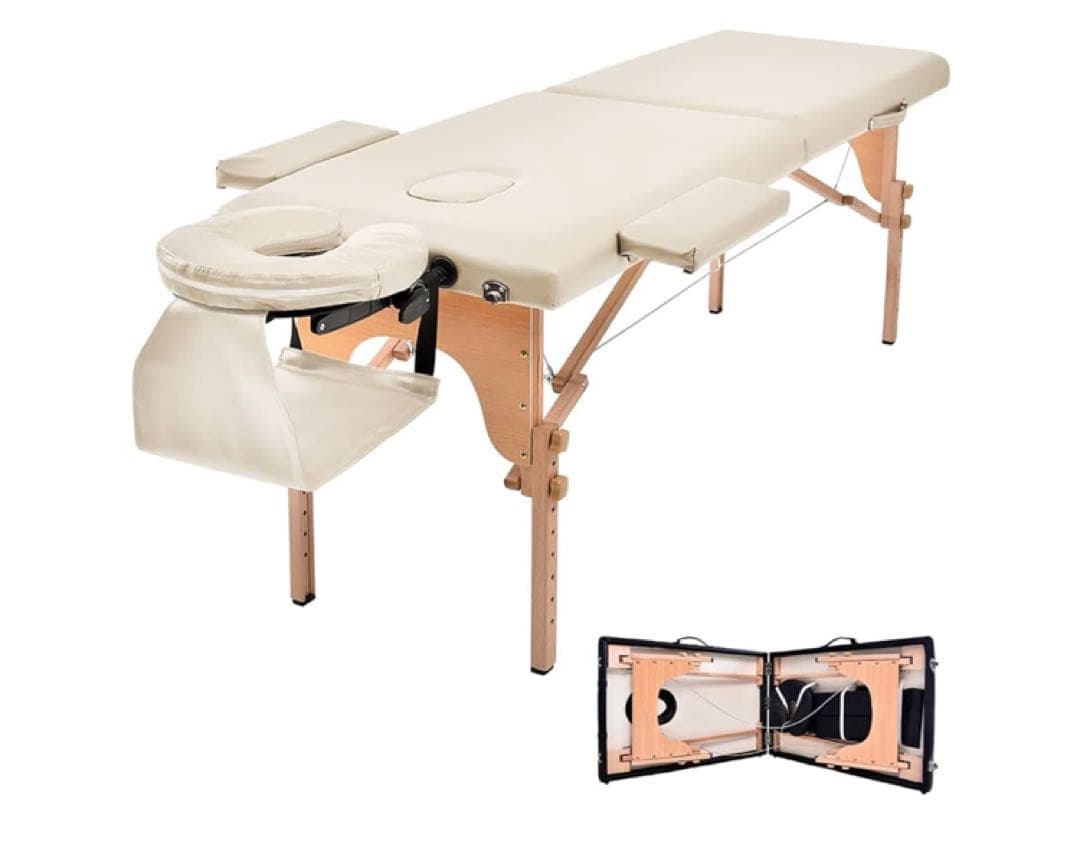 施術ベッド マッサージ台 マッサージベッド 折りたたみ コンパクト ポータブル