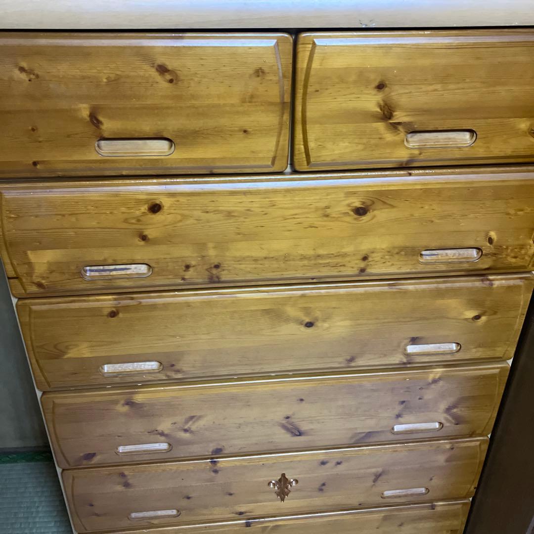 【最終値下げ】木製タンス