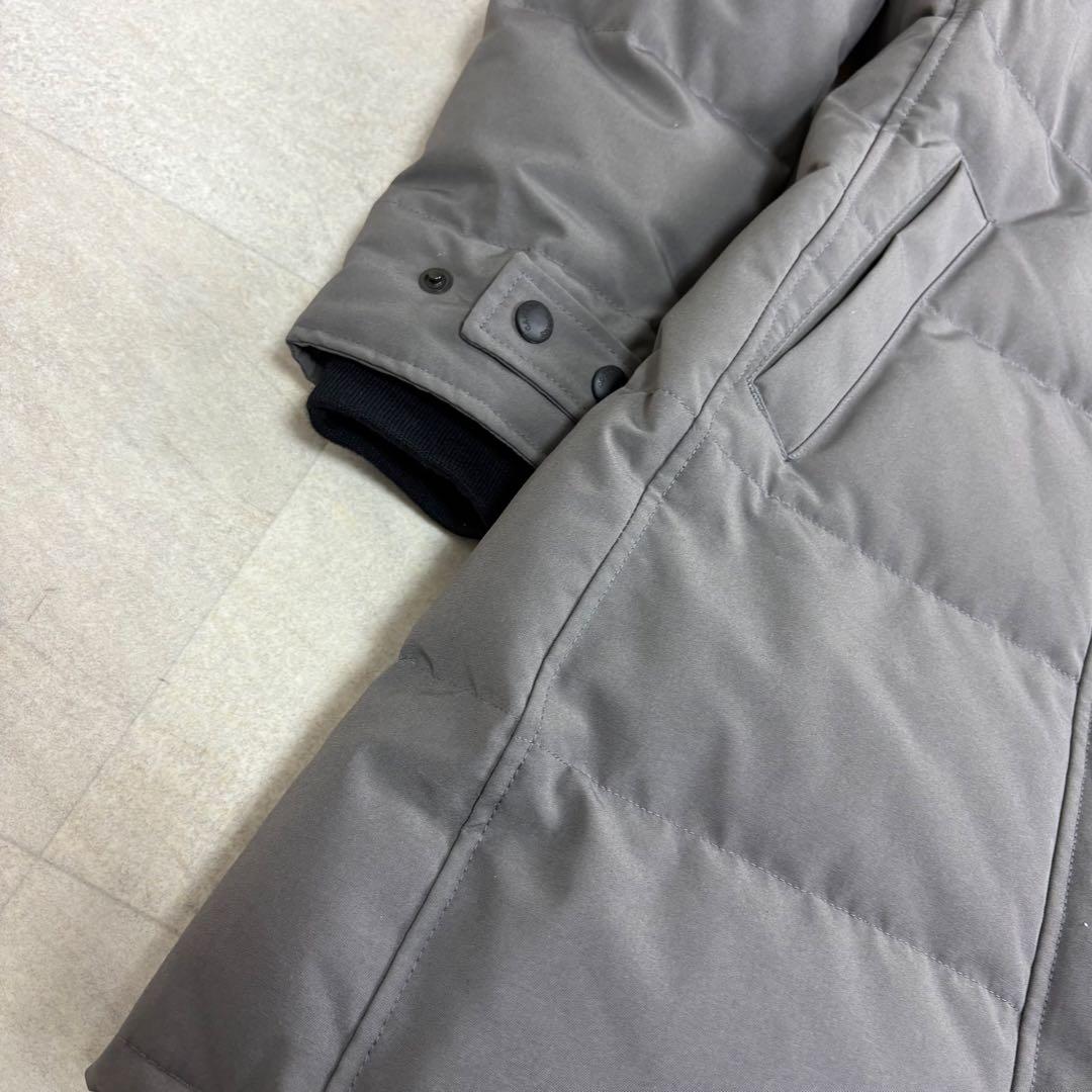 未使用級！カナダグース　最高峰ブラックレーベル　シェルバーンパーカダウン ファー