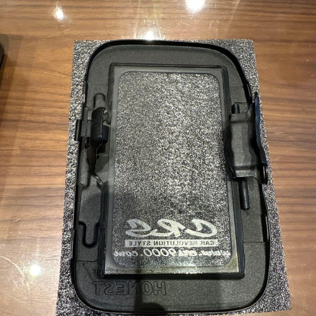 給油口カバー HONEST ガラスリッド CRSロゴ