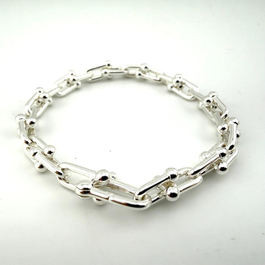 ティファニー ハードウェア スモールリンク ブレスレット レディース