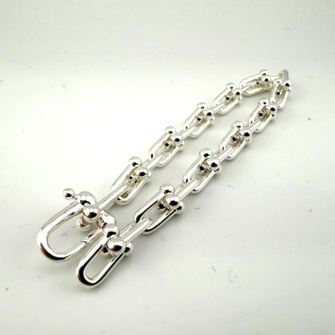 ティファニー ハードウェア スモールリンク ブレスレット レディース