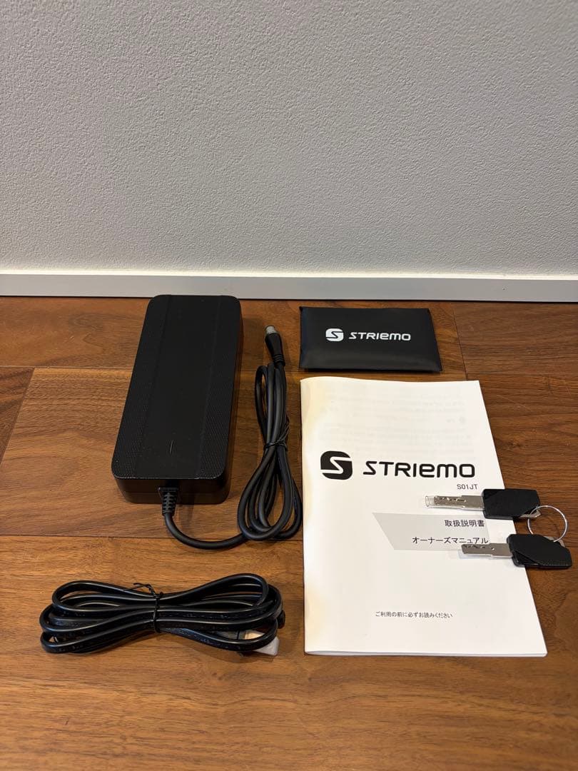 STRIEMO ストリーモ S01JT 電動 公道走行可 リアキャリア金具付属