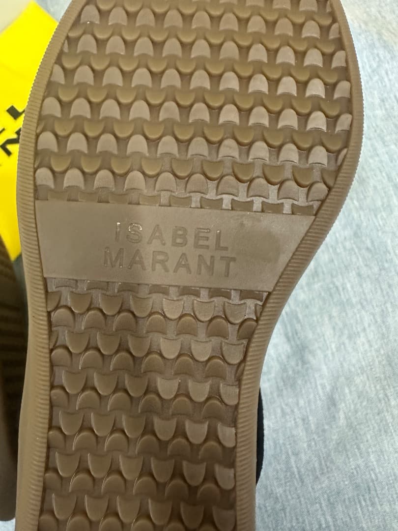 isabel marant インヒールスニーカー　ブラック　38