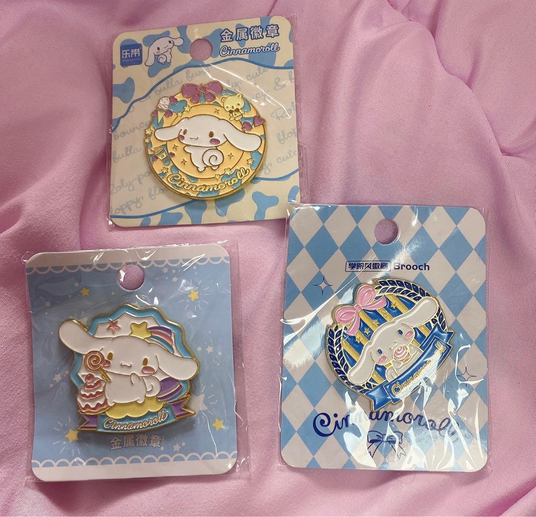 ★シナモロール腕時計⑤【箱／特典3点】ZGOサンリオ海外限定アナログデジタル両式