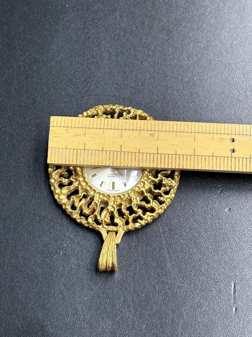 【希少品】Chandlerチャンドラー手巻き17石 ペンダントウォッチ 時計