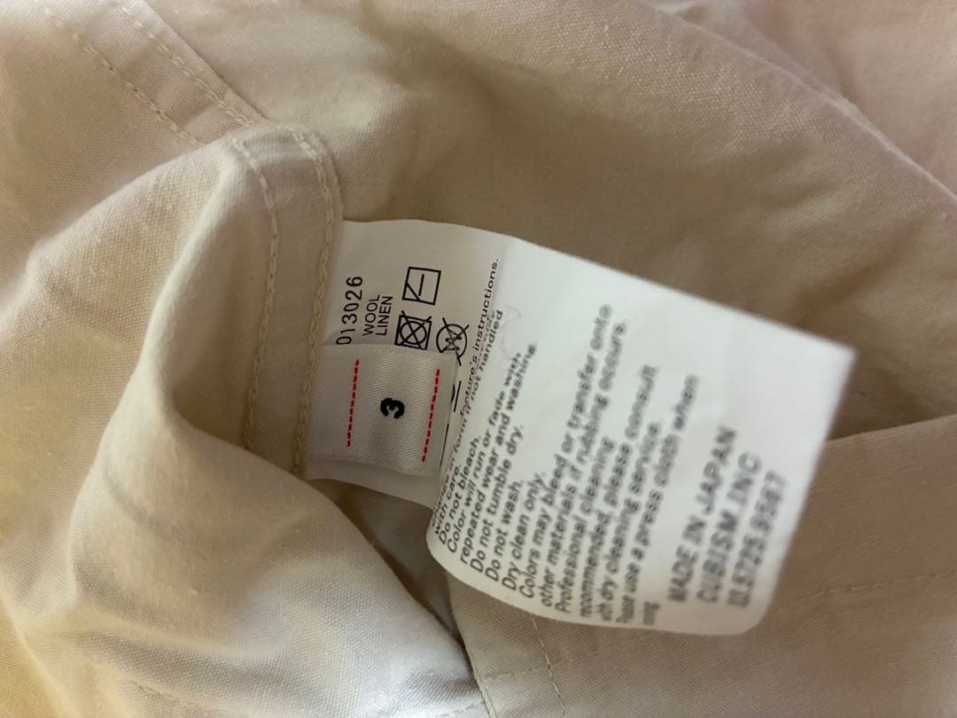 VISVIM CORNET SHIRT S/S 半袖シャツ サイズ3