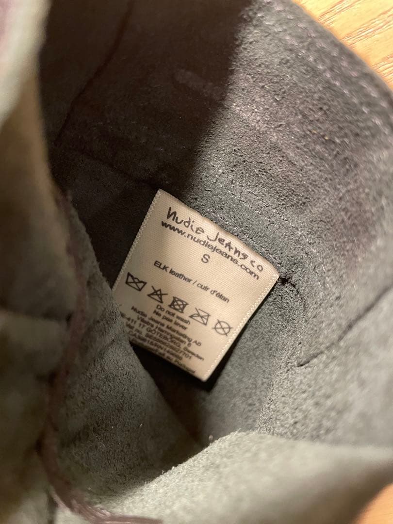 [美品] ヌーディージーンズ革手袋 レザー手袋 サイズ S
