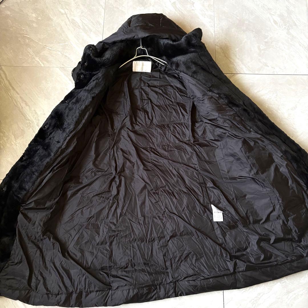 Ballsey ボールジィ　ライトダウンコンビ フーデットコート 36 黒