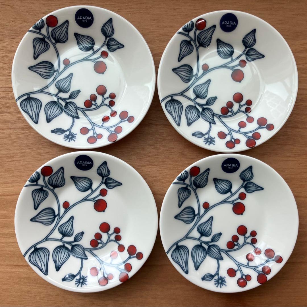 アラビア　ルノ　フロストベリー　プレート11.5cm