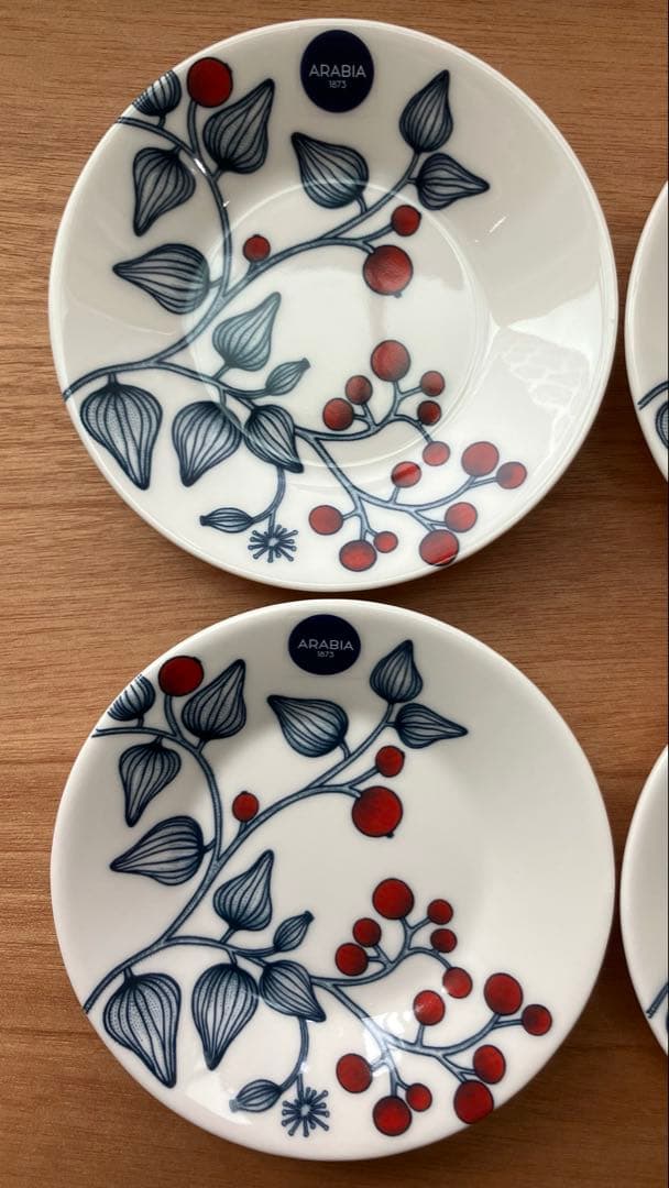 アラビア　ルノ　フロストベリー　プレート11.5cm
