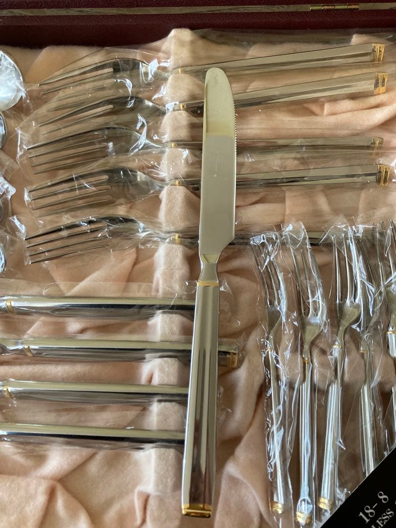 YJMさま専用　マーシャン スカンジナビア 金彩 ディナーカトラリーセット