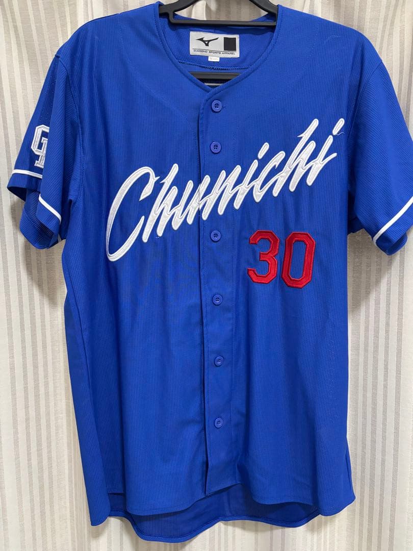 根尾昂　刺繍ユニフォーム　Mサイズ