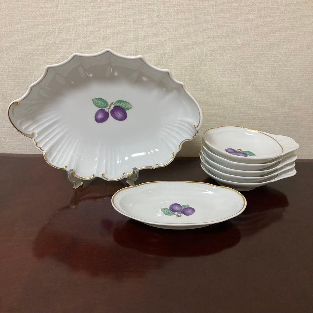 リチャード・ジノリ　Richard Ginori ボンジョルノプルーン　皿セット