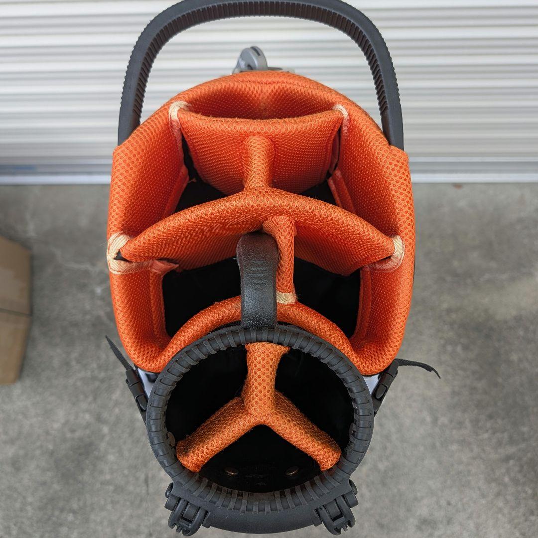 AVIREXキャディバッグ セルフスタンド付＋ヘッドカバー7点セット