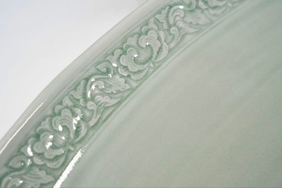 セラドン焼き　サイアムセラドン　平皿4点セット