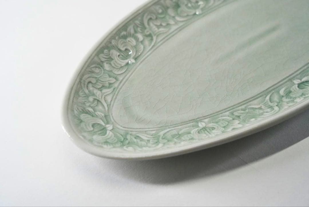 セラドン焼き　サイアムセラドン　平皿4点セット