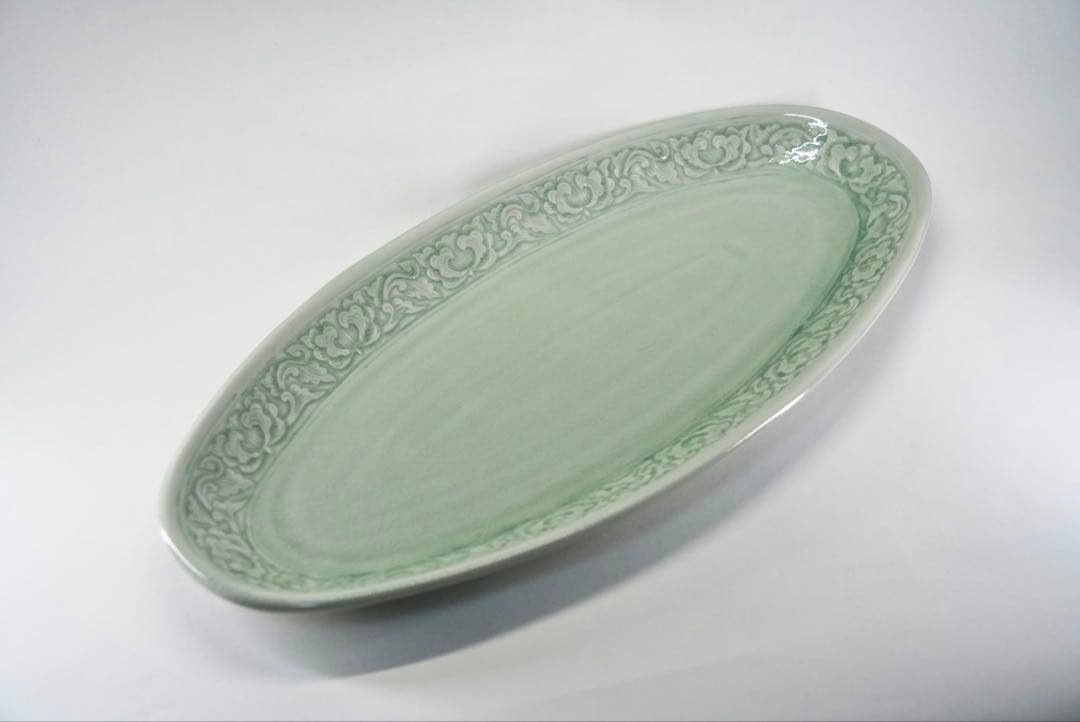 セラドン焼き　サイアムセラドン　平皿4点セット