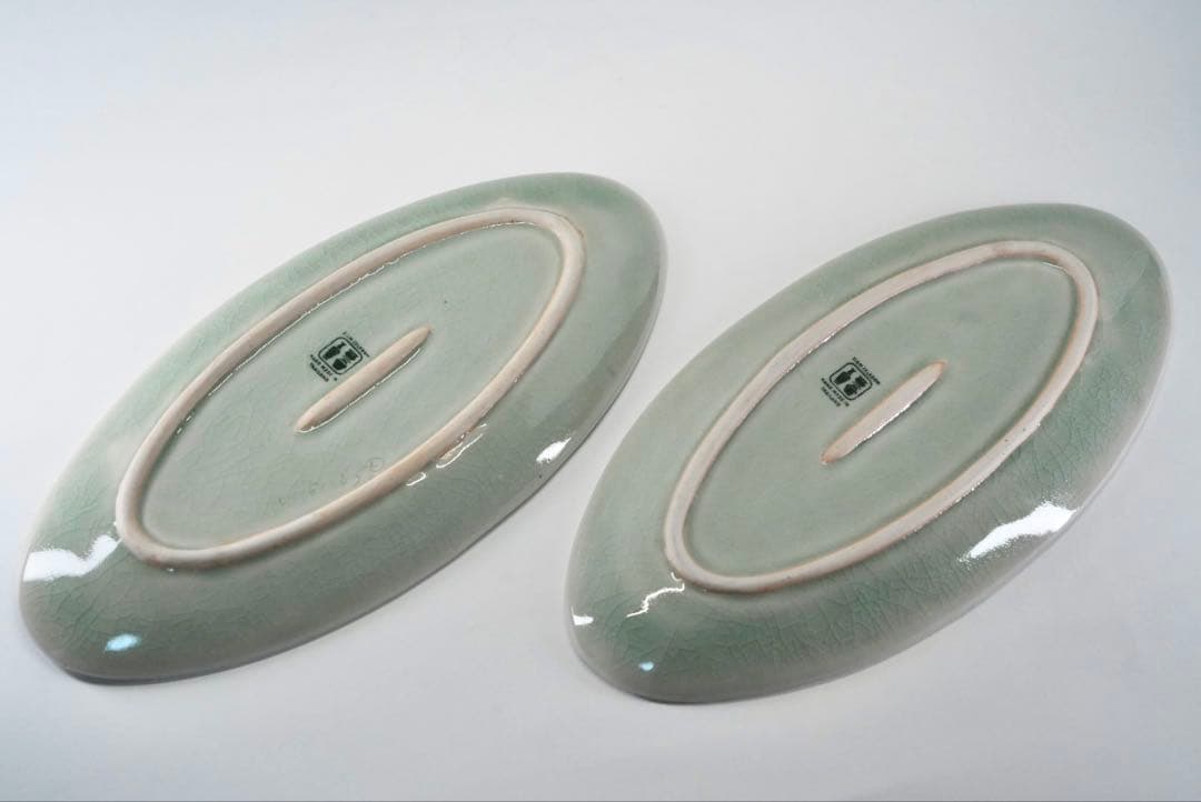 セラドン焼き　サイアムセラドン　平皿4点セット