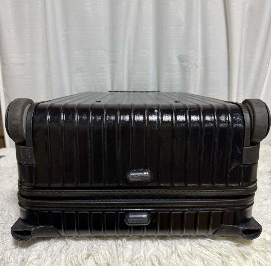 美品 RIMOWA サルサ　キャリーケース　2ウィール　ブラック