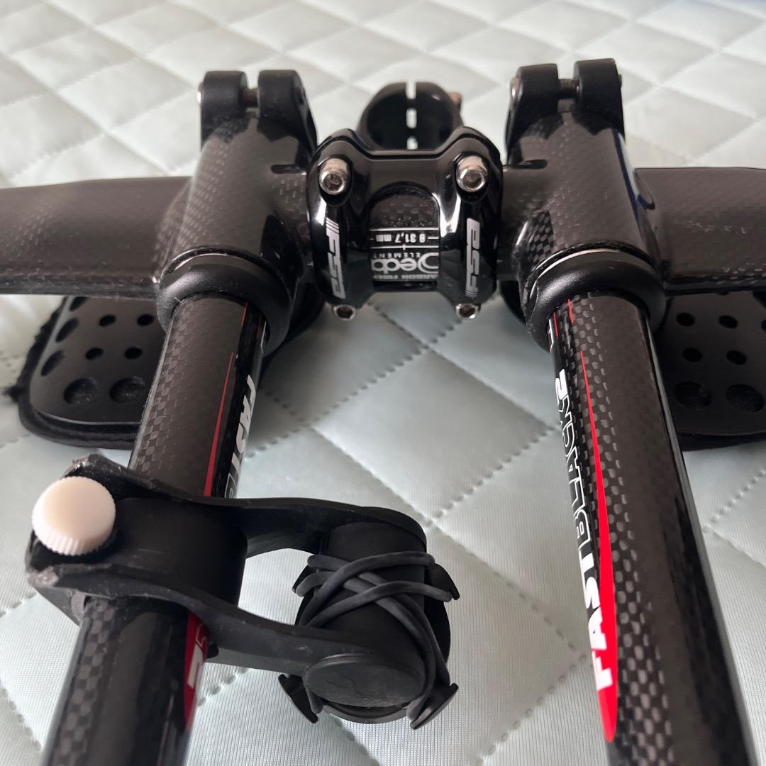 dedaカーボンファイバー エアロハンドル