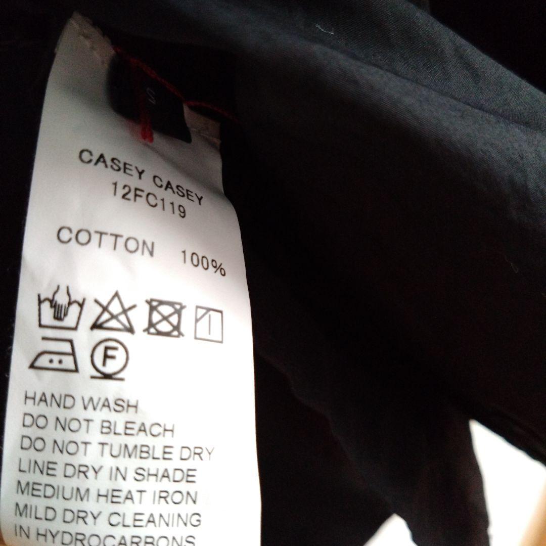 CASEYCASEY コットンシャツ　ブラック