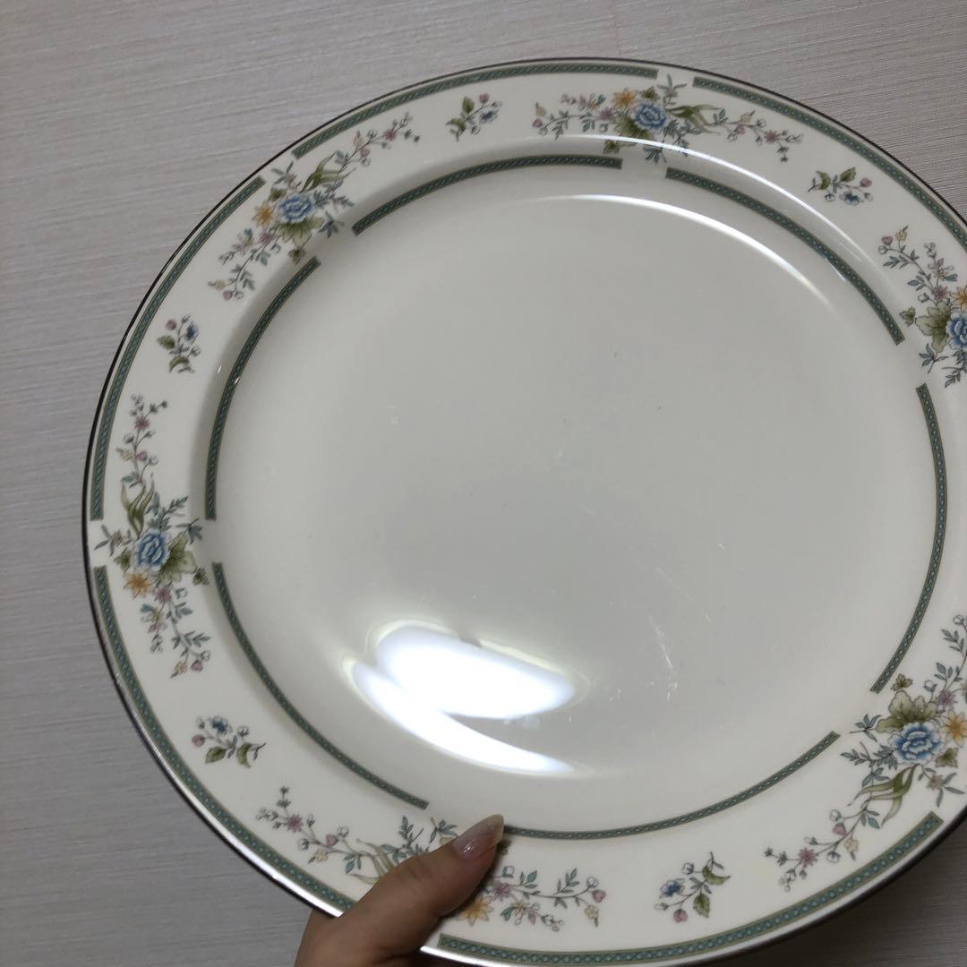 ロイヤルドルトン ロマンス コレクション アドリエンヌ 大皿 プレート 皿 円形