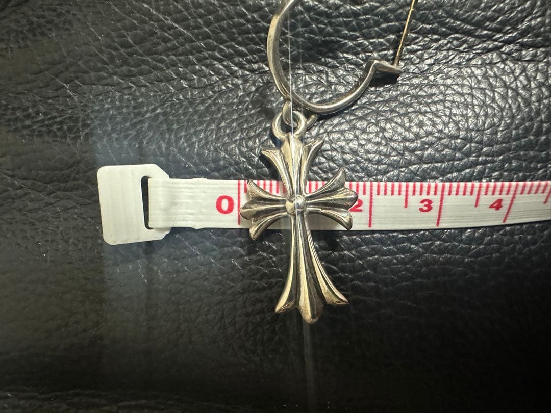 CHROMHEARTS クロムハーツ タイニーCH クロス フープピアス