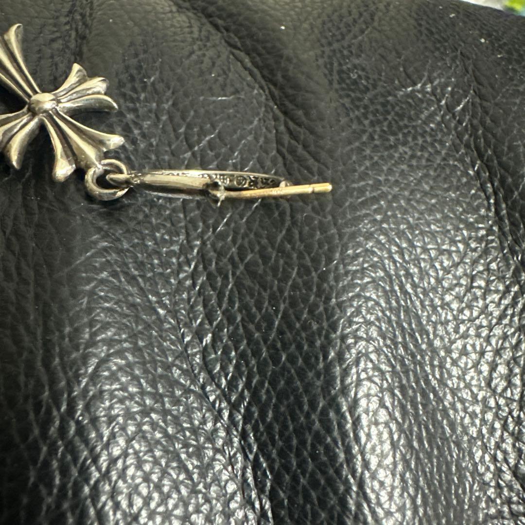 CHROMHEARTS クロムハーツ タイニーCH クロス フープピアス