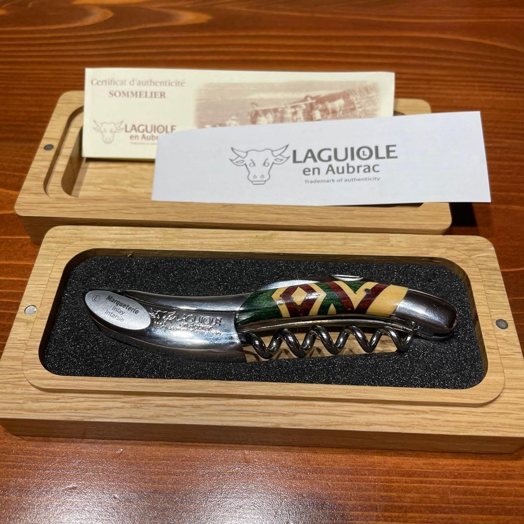 ラギオール　アン　オブラック　ソムリエナイフ