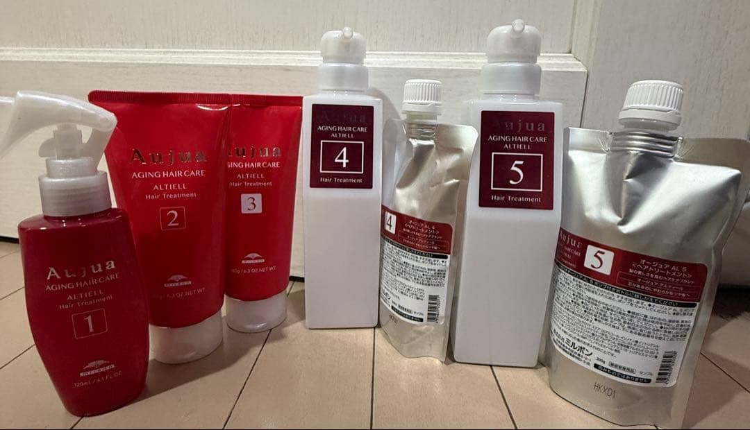 Aujua アルティール5ステップシステムトリートメント